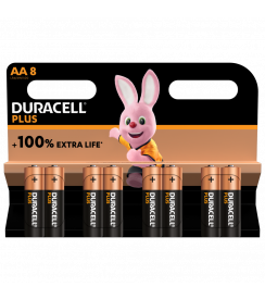 Duracell Batterijen Mainline Plus AA | 8 stuks