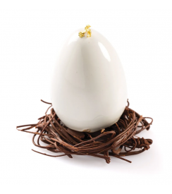 Silikomart Easter Mould 3D egg silicone 50x73mm