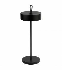 APS Tafellamp Cleo zwart 11xH30,5cm