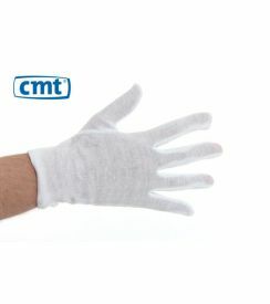 CMT Handschoen katoen wit S | 12 stuks