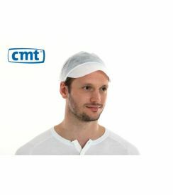 CMT Non woven Pet met klep wit - 100 stuks