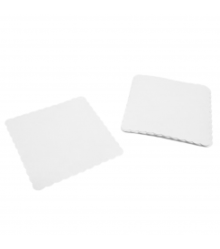 Meatsaver papier deluxe wit vierkant 12x12cm | 1000 stuks