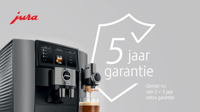 JURA Garantie-uitbreiding – Registreer je toestel